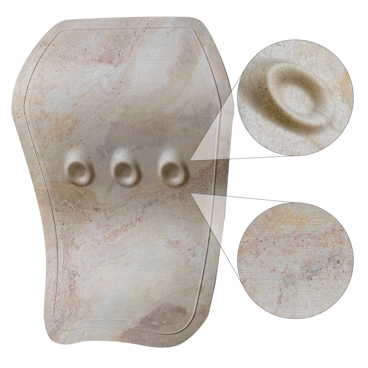 LC embossed products stone