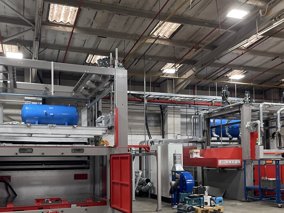 Cannock vaccuum forming machines