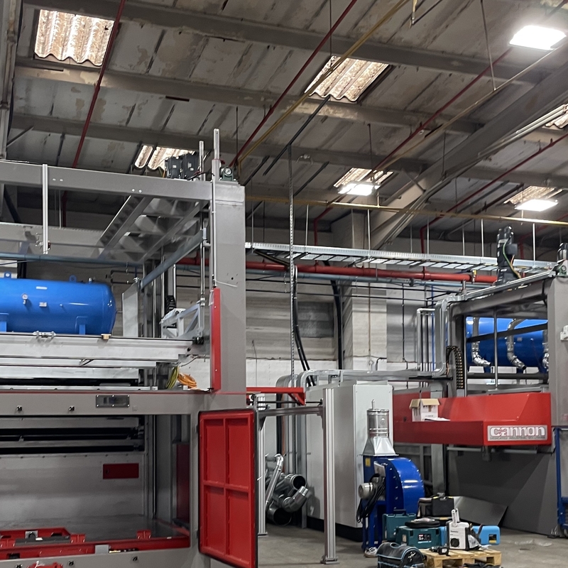 Cannock vaccuum forming machines